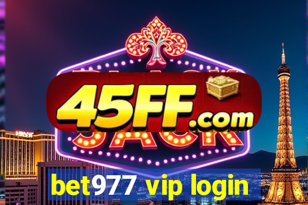 bet977 vip login